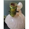 Image 6 : Antique Pink Lady Electric lamp