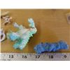 Image 12 : Lot of Star fish, medium size seashell, sea-horse, & colorful coral pieces