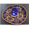 Image 1 : Beautiful ornate Sombrero hat – purple base