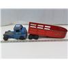 Image 3 : Vintage metal Husky Truck and Trailer (blue cab)
