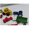 Image 2 : Lot of assorted Metal toy tractors, vehicles, toys, etc.