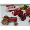 Image 4 : Lot of assorted Metal toy tractors, vehicles, toys, etc.