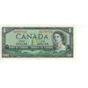 Image 1 : 1954 Canadian 1 dollar bill - Beattie/Coyne - B/M 2378712