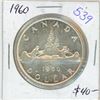Image 1 : 1960 Canadian Silver Dollar. BU.