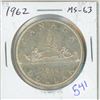 Image 1 : 1962 Canadian Silver Dollar. MS-63.