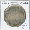 Image 1 : 1963 Canadian Silver Dollar. MS-63.