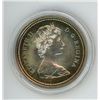 Image 2 : 1973 RCMP Centennial Silver Dollar. Specimen. Nicely Toned.