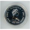 Image 2 : 1977 Queen Elizabeth Silver Jubilee Canadian Silver Dollar. Specimen. Bright White.