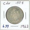Image 1 : 1962 Canadian silver 50 cent coin