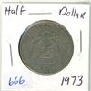 Image 1 : 1973 US half dollar coin