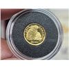 Image 2 : 2015 Canadian 25 cent, 99.99% pure gold "Rock Rabbit" coin - 0.5g