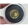 Image 3 : 2015 Canadian 25 cent, 99.99% pure gold "Rock Rabbit" coin - 0.5g