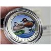 Image 3 : 2015 Canadian 25 cent, colored cupronickel "Ducks of Canada; Cinnamon Teal" coin #00755 - housed in 