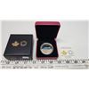 Image 1 : 2014 Canadian 20 dollar, fine silver "The Great lakes; Lake Ontario" coin - housed in RCM case
