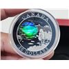 Image 2 : 2005 Canadian 20 dollar, fine silver holographic "Diamonds" coin #08652 - Housed in RCM case