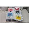 Image 3 : Box of new fashion fabric face masks, assorted colors/styles - approx 100+ sealed