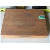 Image 2 : Wooden Cigar box + Junk Drawer Treasures wooden Cigar box