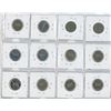 Image 2 : Sheet of 12 Canadian nickles