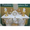Image 3 : Traditions porcelain centerpiece set holiday décor