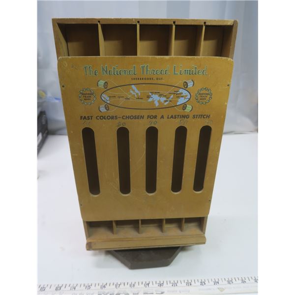 vintage thread display stand - Schmalz Auctions