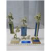 Image 1 : 3 motocross trophies