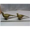 Image 2 : 2 Cast brass pheasents