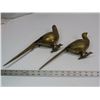 Image 3 : 2 Cast brass pheasents