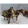 Image 5 : Team of Appaloosa w/ wooden wagon Large