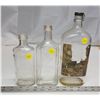 Image 1 : 3 assorted vintage glass bottles - Medicine, Watkins and "Dewar" bottle