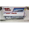 Image 2 : Husky "Heavy Hauler" toy semi truck and trailer - like new