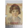 Image 2 : Misc collectibles - 1918 Simpson Spring Summer cover, Vintage photos, vintage Petro ladies/Mens sign