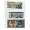 Image 1 : 3 world bills - Mexico and Hungary
