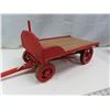 Image 2 : 2 wooden wagons 14"x6.5" & 9"x6"