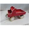 Image 3 : 2 wooden wagons 14"x6.5" & 9"x6"