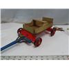 Image 4 : Lot of assorted wooden wagon parts