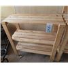 Image 1 : 30"x 13.5"x 31.5" Wooden shelf