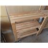 Image 2 : 30"x 13.5"x 31.5" Wooden shelf