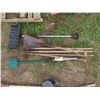 Image 1 : lot of assorted yard tools