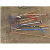 Image 1 : lot of assorted yard tools