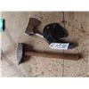 Image 2 : Hatchet & Metal mallet hammer