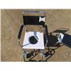 Image 3 : Wheel chair shower chair w/ toilet - comes with small plastic shower stool