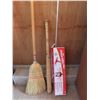 Image 2 : Baseball bat, corn broom, and brand new "Ultimate Whizz Mop"