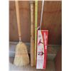 Image 3 : Baseball bat, corn broom, and brand new "Ultimate Whizz Mop"