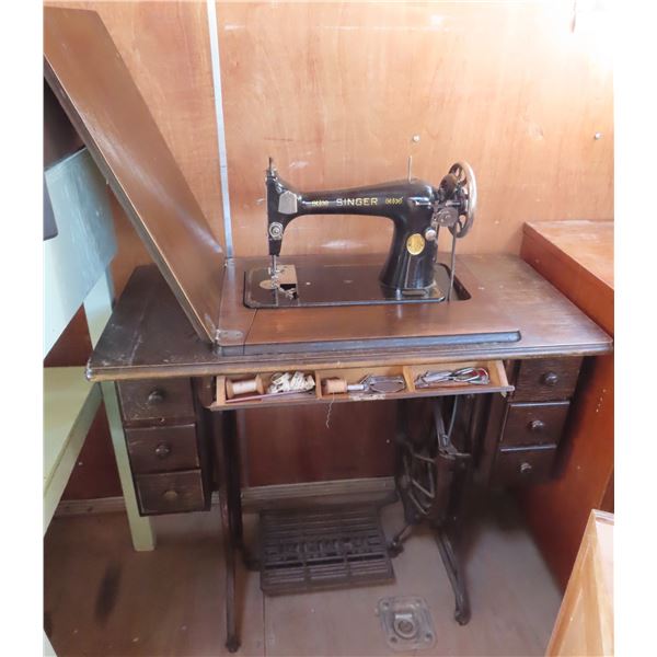 Antique Singer sewing machine