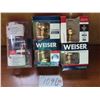 Image 1 : 3 Weiser keyed exterior knob lock sets ( 2 Smart key knobs)