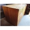 Image 2 : Large wooden wheeled chest 48"x 22"x 26.5" -