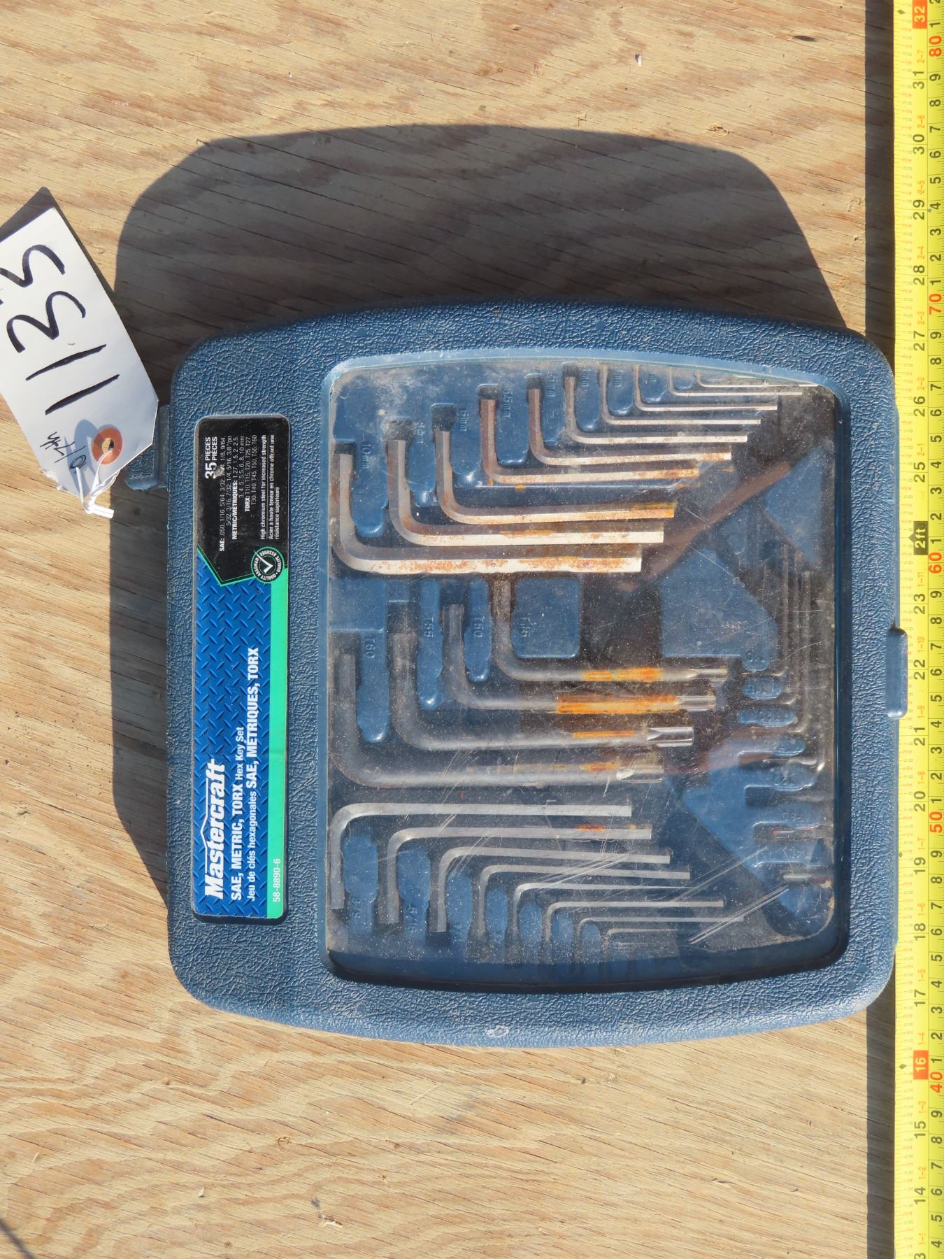 Mastercraft SAE, Metric, Torx Hex key set - Schmalz Auctions