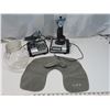 Image 1 : X52 Flight Control System + Glass cand jar and inflatable travel pillow