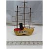 Image 1 : shoe sailboat ship art piece