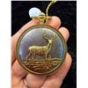 Image 3 : Pocket watch - perfect gift for a hunter, Sheffield quartz, buck design